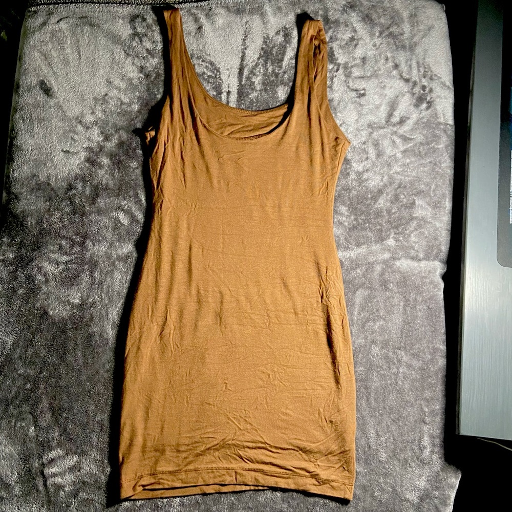 Tank top t shirt dress